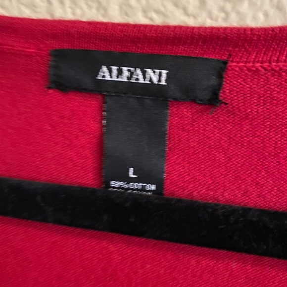 ALFANI dress dark red - Picture 3 of 5